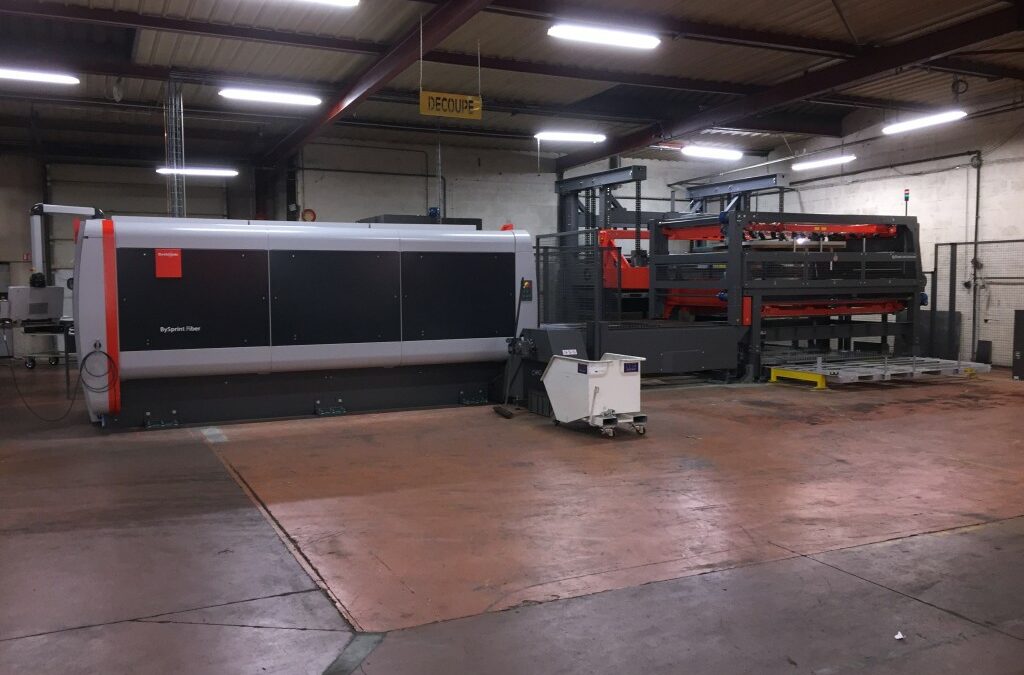  2019…. Nouvel investissement ! – Laser Bystronic 6Kw Automatisé avec tour de stockage